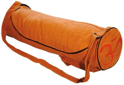 Yoga Tasche "Om" Baumwolle orange