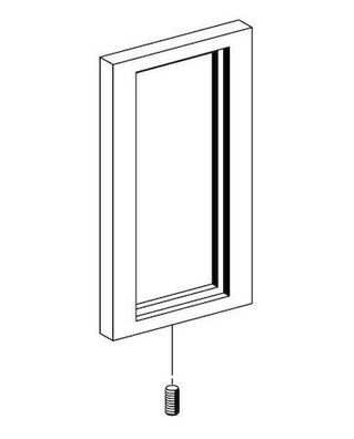 SCHELL Rosette für WC-Druckspüler Edition ECO, chrom 230520699