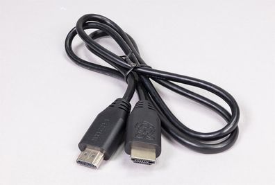 Raspberry Pi Standard HDMI zu HDMI Kabel, 1M, schwarz