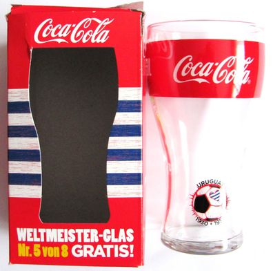 Coca Cola - Weltmeister Glas - Uruguay - zur WM 2014 #