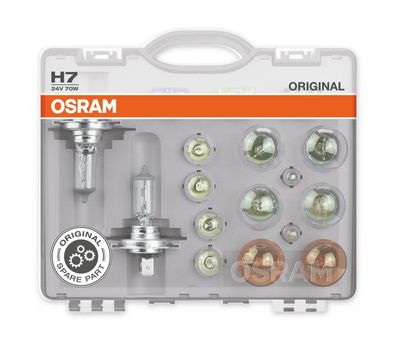 OSRAM Original Ersatzlampenboxen H7 24V/70 W (Minibox-Set)