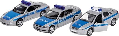 Polizei, Spritzguss, 1:34-39, L= 11 - 12 cm