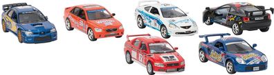 Street racers, Spritzguss, 1:36. L= 12,5 cm