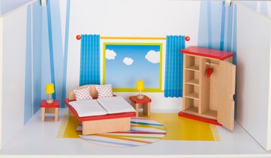 Puppenmöbel Schlafzimmer, goki basic.