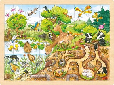 Einlegepuzzle Erlebnis Natur