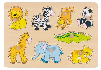 Steckpuzzle Zootiere