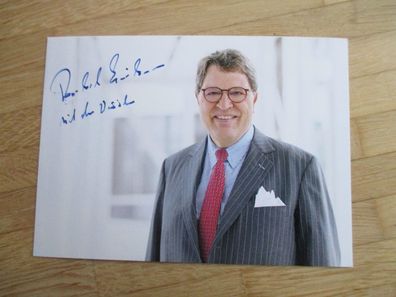 Miele Chef Dr. Reinhard Zinkann - handsigniertes Autogramm!!!