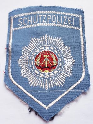 DDR MdI Aufnäher blau Schutzpolizei