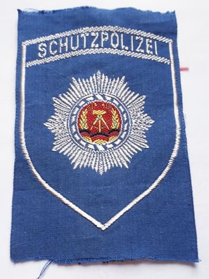 DDR MdI Trapo Aufnäher Schutzpolizei