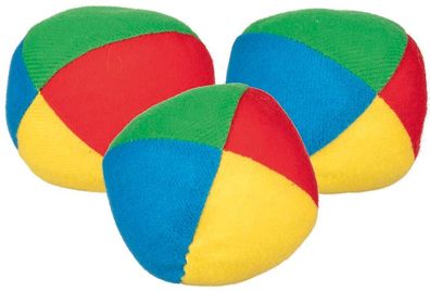 Jonglierball gefüllt mit Kunststoffkugeln
