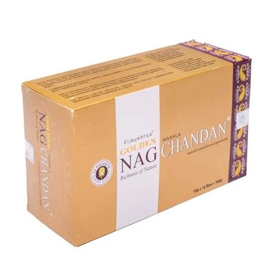 Räucherstäbchen Golden Nag Chandan -- 15 g