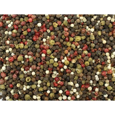 Bunter Pfeffer - 85g - Ganze Samen - Gemischte Pfefferkörner ganz - Glasgewürze