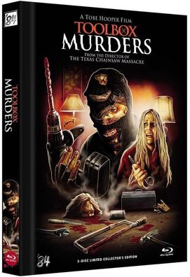 The Toolbox Murders (LE] 3-Disc Mediabook Cover A (Blu-Ray & DVD] Neuware