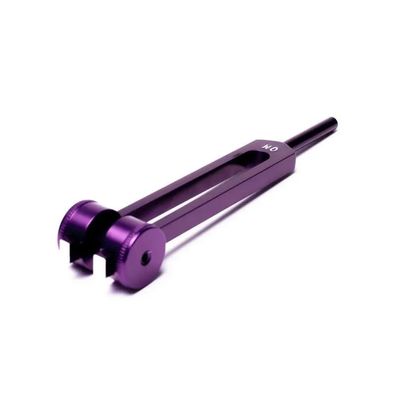 Stimmgabel mittleres OM (136,10 Hz) violett -- 11cm