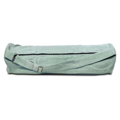 Yoga Tasche aus Baumwolle grün -- 65x19cm