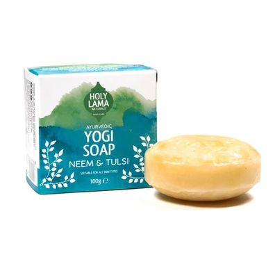 Holy Lama Neem & Tulsi Seife Yogi -- 100 g