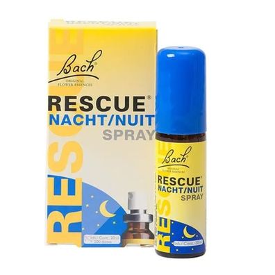 Bach Rescue Nacht Spray groot -- 20 ml