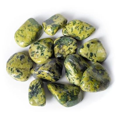 Nephrit Jade Trommelsteine A- Qualität -- 5x8cm; 500g
