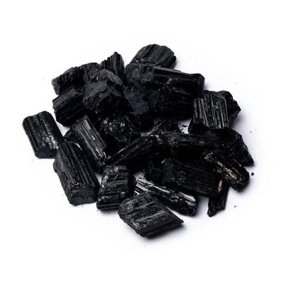 Roher schwarzer Tourmalin -- ±1000g; ±4-6cm