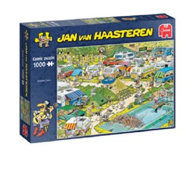 Jumbo Spiele 82034 Jan van Haasteren Camping Chaos 1000 Teile Puzzle