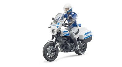 Bruder 62731 - bworld Scrambler Ducati Polizeimotorrad, 1:16