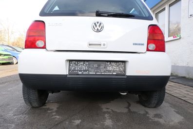 VW Lupo Stoßstange hinten Heckstoßstange Stoßfänger weiß LB9A