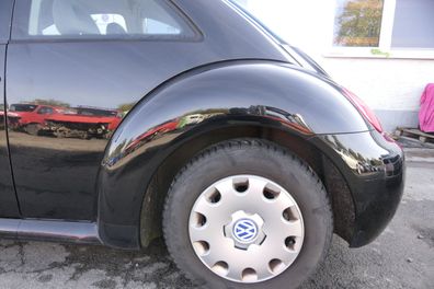 VW New Beetle 9C Kotflügel hinten links schwarz L041 1C0821301F
