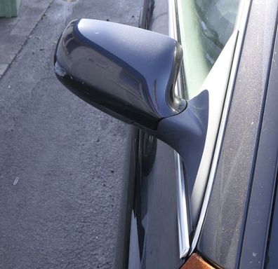Audi A6 4B Spiegel Außenspiegel rechts elektrisch schwarz LZ9W mit Glas