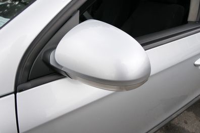 VW Passat 3C elektrischer Spiegel Außenspiegel links mit Glas Blinke silber LA7W