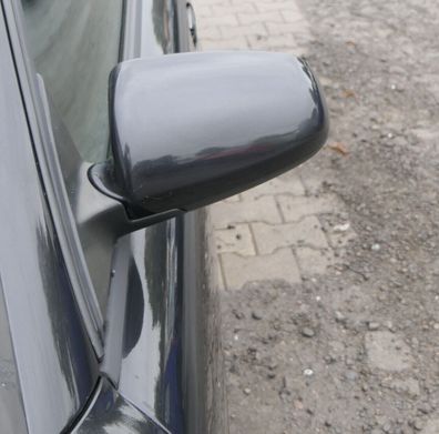 Audi A4 B6 8E B7 Spiegel Außenspiegel links elektrisch verstellbar schwarz LZ9W