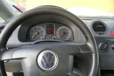 VW Caddy 2K Steuergerät Airbag Airbagsteuergerät 6Q0909605AH 00D 1x Airb