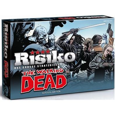 Winning Moves 10746 - Risiko - The Walking Dead - Familienspiel