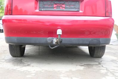 VW Polo Kombi Variant Stoßstange hinten Heckstoßstange rot LY3D