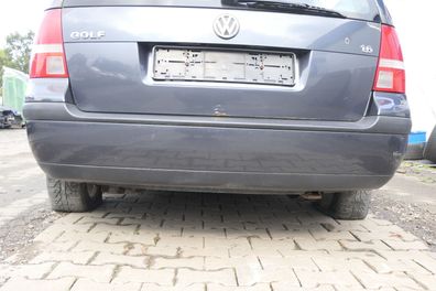 VW Golf 4 Kombi Avant Stoßstange hinten Heckstoßstange Stoßfänger grau LC7V