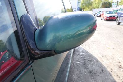 VW Sharan Alhambra elektrischer Spiegel Außenspiegel grün LC6P Galaxy WGR links