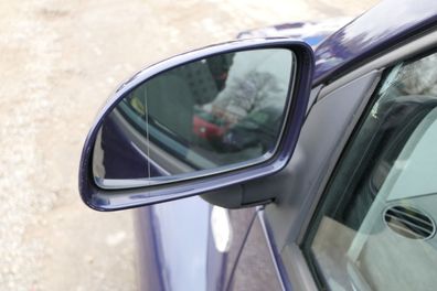 VW New Beetle elektrischer Spiegel Außenspiegel links blau lila LG5T