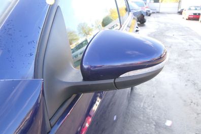 VW Golf 6 VI 5K elektrischer Spiegel vorne links Außenspiegel Blinker blau LD5Q