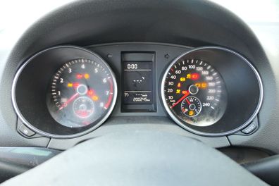 VW Golf 6 5K Tachometer Kombiinstrument 5K0920860D 200.245km