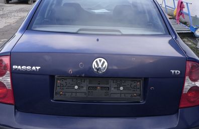 VW Passat 3BG Limousine Heckklappe Klappe Kofferraumklappe blau LA5E - Rost