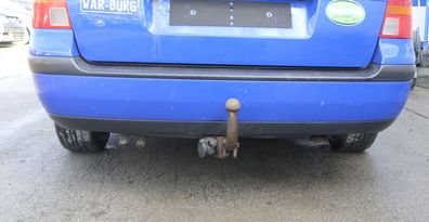VW Golf 4 Kombi Avant Stoßstange hinten Heckstoßstange Stoßfänger blau LW5Z