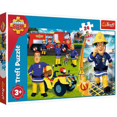 Maxi Puzzle - Feuerwehrmann Sam - 24 Teile