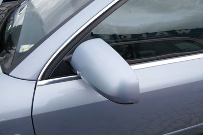 Audi A4 B6 8E Spiegel Außenspiegel links elektrisch verstellbar grau blau LY7R