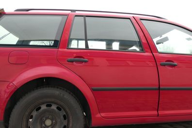 VW Golf 4 Bora Tür hinten rechts nur Kombi / Variant rot LY3D ohne Anbauteile
