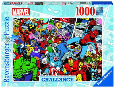 Challenge Marvel - Puzzle 1000 Teile