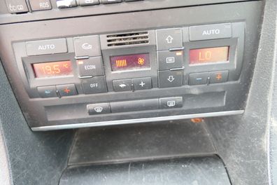 Audi A4 8E Steuergerät Klimaanlage Klimabedienteil 8E0820043AA OhneSitzheizung