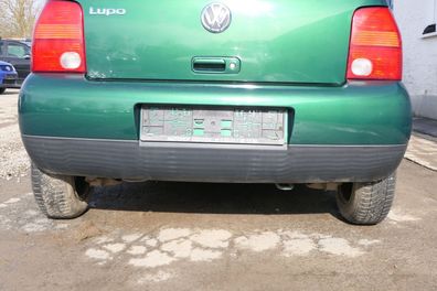 VW Lupo Stoßstange hinten Heckstoßstange Stoßfänger grün LA6N