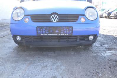 VW Lupo 6x Stoßstange vorne Frontstoßstange Stoßfänger blau LR5A