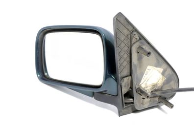 VW Polo 6N manueller manuell Spiegel Außenspiegel links mit Glas grün LC6P