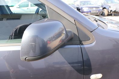 VW Polo 9N 9N3 elektrischer Spiegel Außenspiegel rechts vorne grau LC7V