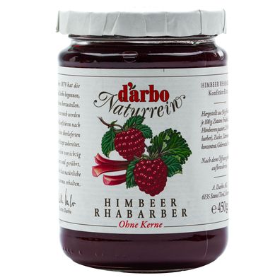 Food-United DARBO Konfitüre Extra Naturrein Himbeeren-Konfitüre 450g Glas